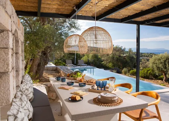 Villa Nina S Summer House A Brand-new Seaview Sanctuary Evgiros